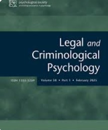 Submit your paper about investigative interviewing to Legal and Criminological Psychology