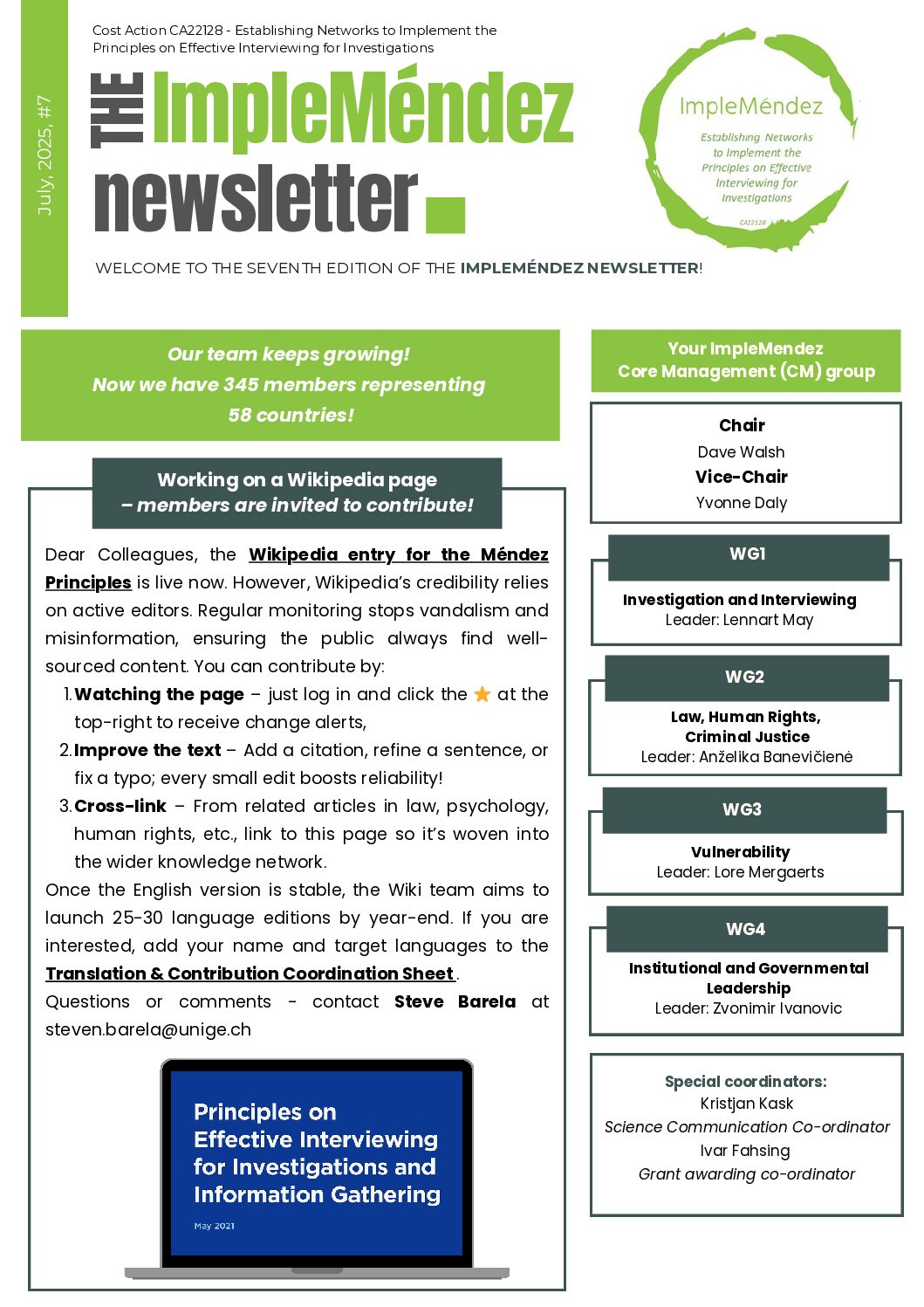 Newsletter 2025/7
