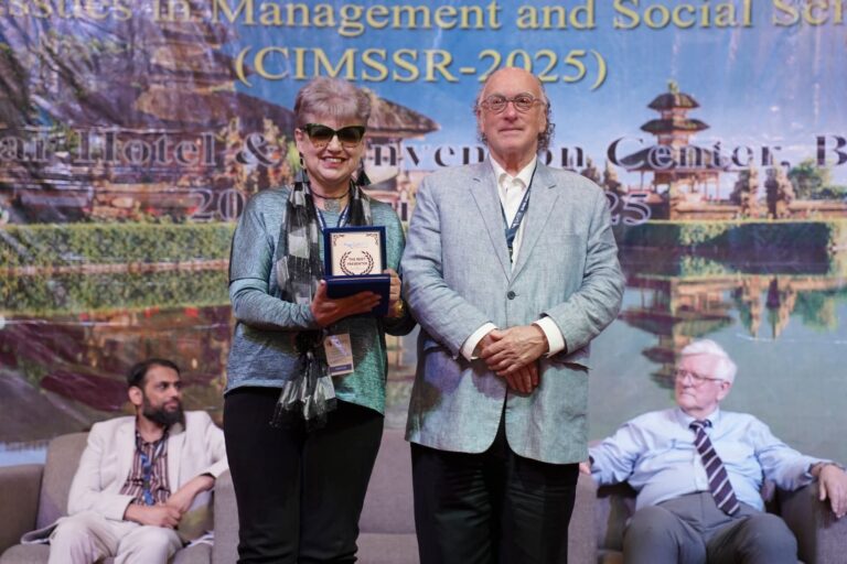 Prof. Dobrinka Chankova received best presenter award on her talk about Méndez Principles