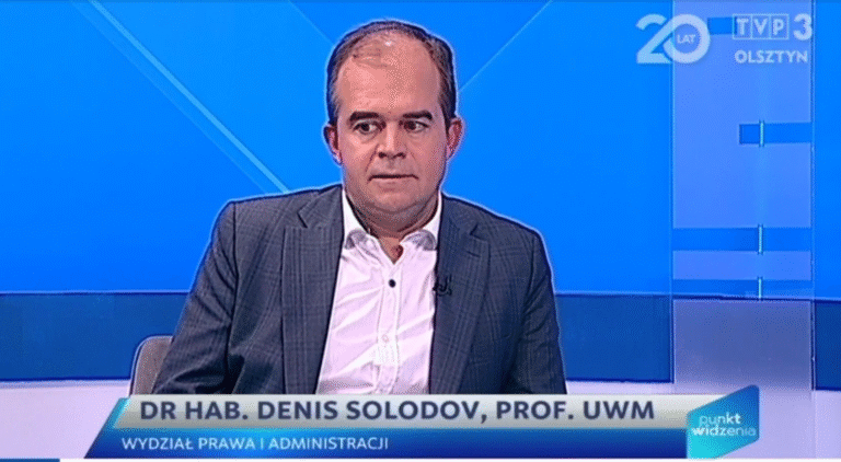 Interview on Méndez Principles in Polish TV