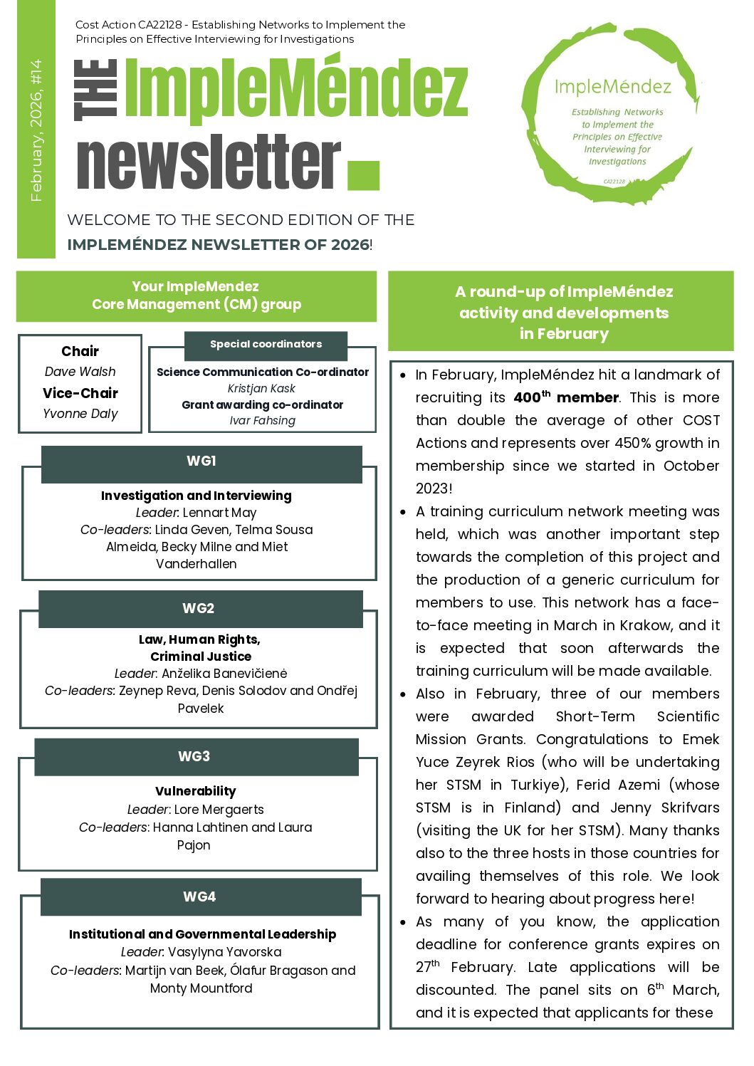 Newsletter 2026/2