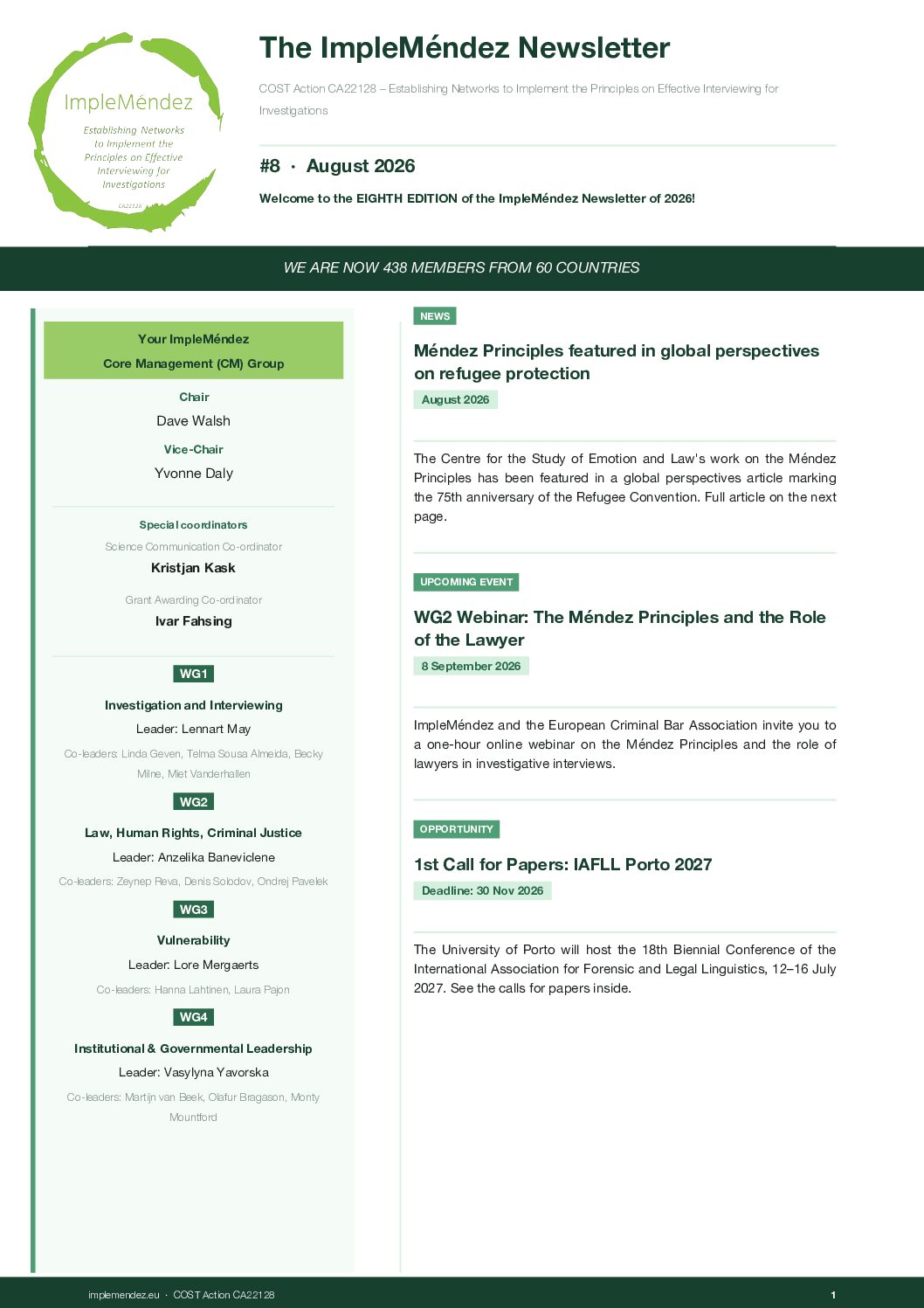 Newsletter 2026/8